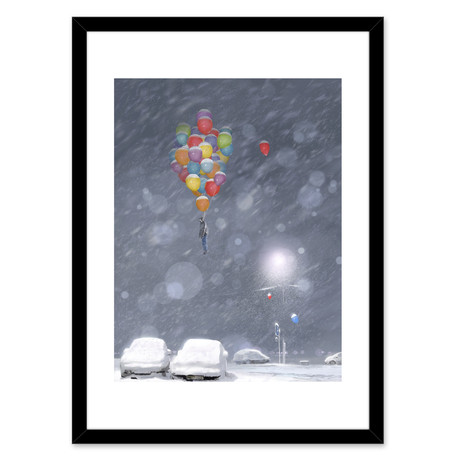 New Year // Framed Print (16"L x 20"H)