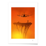 Airport // Framed Print (16"L x 20"H)