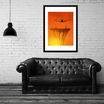 Airport // Framed Print (16"L x 20"H)