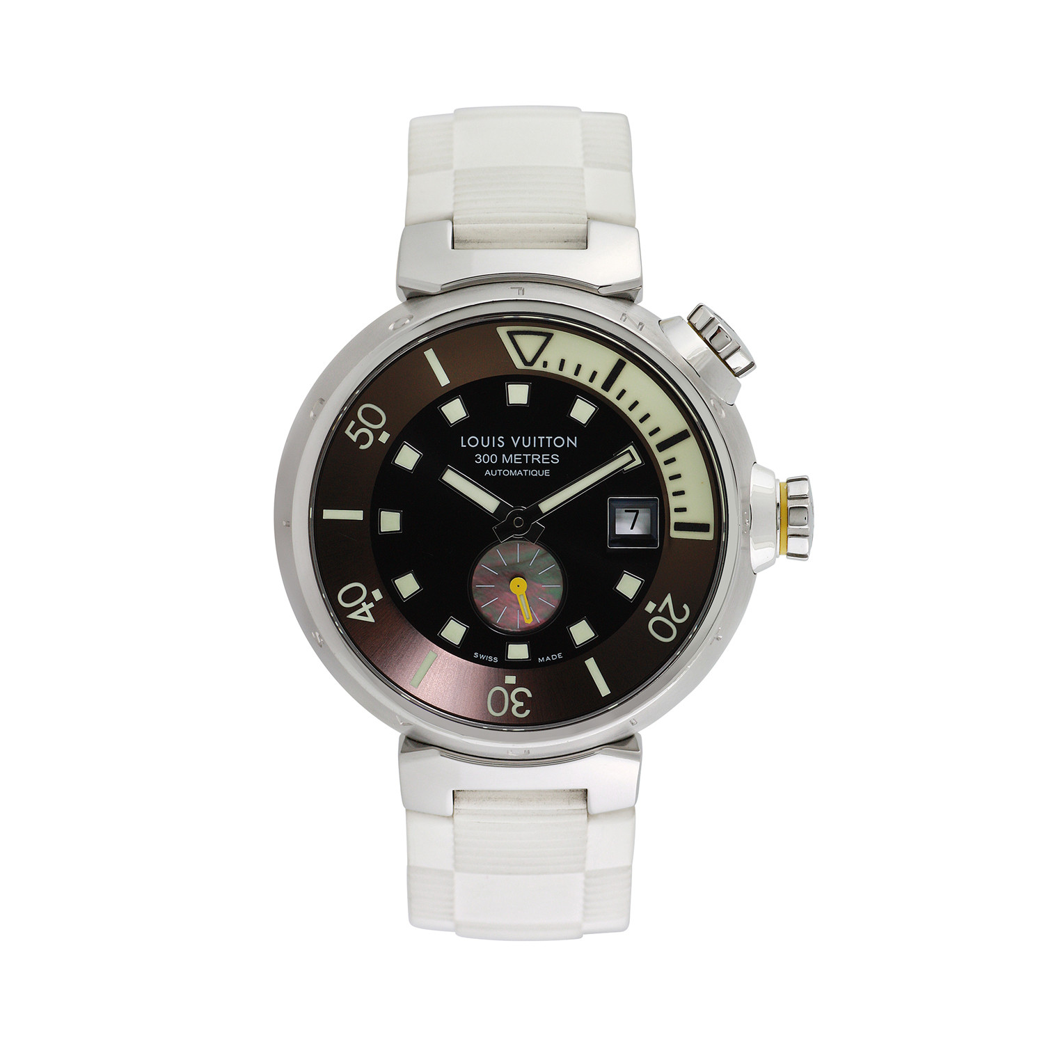 Louis Vuitton Tambour Diver Automatic // RN0538 // c.2000&#39;s - Mixed Vintage Watches - Touch of ...