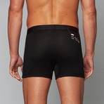 Boxer Brief // Heather Grey + Red + Navy + Black // Pack of 4 (S)