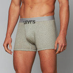 Boxer Brief // Heather Grey + Red + Navy + Black // Pack of 4 (S)