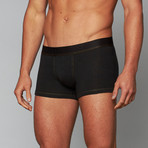 Linen Blend Trunk // Black (S)