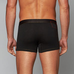 Linen Blend Trunk // Black (S)