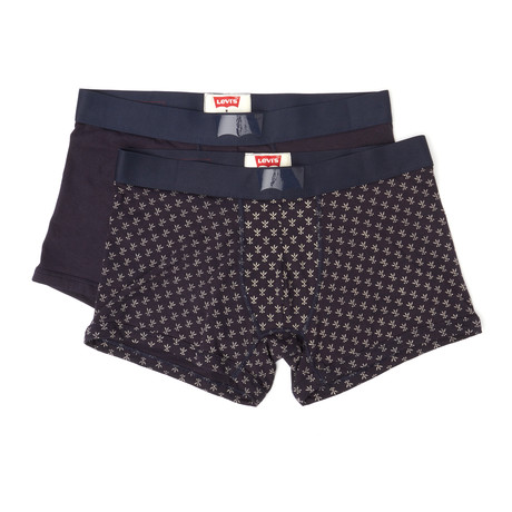 Arrows Trunks // Navy // Pack of 2 (S)