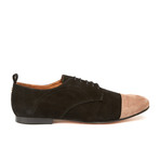 Angel Classic Blucher // Taupe + Black (Euro: 40)