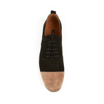 Angel Classic Blucher // Taupe + Black (Euro: 40)