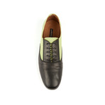 Miss Caffeina Classic Blucher // Green + Black (Euro: 42)
