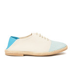 Totpoc Espadrille // White + Blue (Euro: 41)