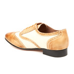 Mateo Classic Blucher // Tan + White (Euro: 41)