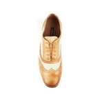 Mateo Classic Blucher // Tan + White (Euro: 41)