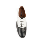 Angel Classic Blucher // Black + White (Euro: 45)