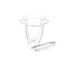 Riva Del Garda Ice Bucket + Tongs // 1.5L (Stainless Steel)