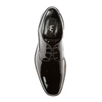 Principi Milano // Patent Leather Derby // Black (Euro: 46)