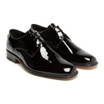 Principi Milano // Patent Leather Derby // Black (Euro: 46)