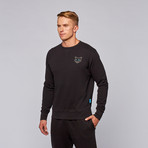 Alleycat French Terry Sweatshirt // Black (2XL)