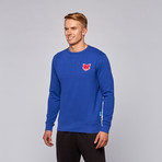 Alleycat French Terry Sweatshirt // Royal Blue (S)