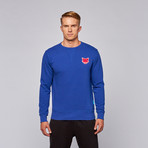 Alleycat French Terry Sweatshirt // Royal Blue (S)