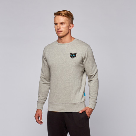 Alleycat French Terry Sweatshirt // Grey (S)