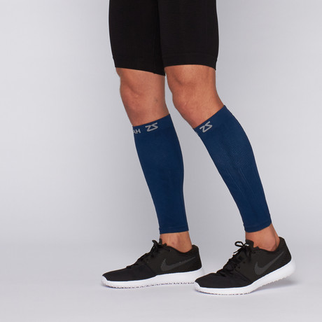 Compression Leg Sleeves // Navy (S)