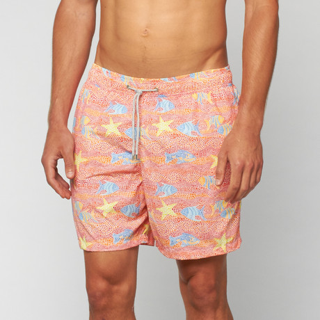 Amalfi Swim Trunk // Coral (S)