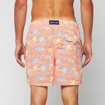 Amalfi Swim Trunk // Coral (M)