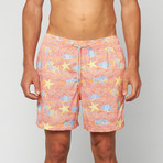 Amalfi Swim Trunk // Coral (M)