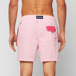 Mallorca Swim Trunk // Pink (XL)