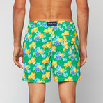 Hawaii Swim Trunk // Sea Green (S)