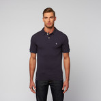 Rose Pistol // Piping Polo // Navy + Bottle Blue (M)