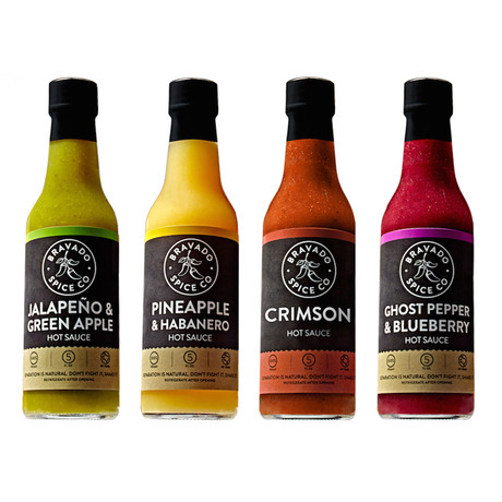 Bravado Jalapeno and Green Apple Hot Sauce - Chili Heat - Hot