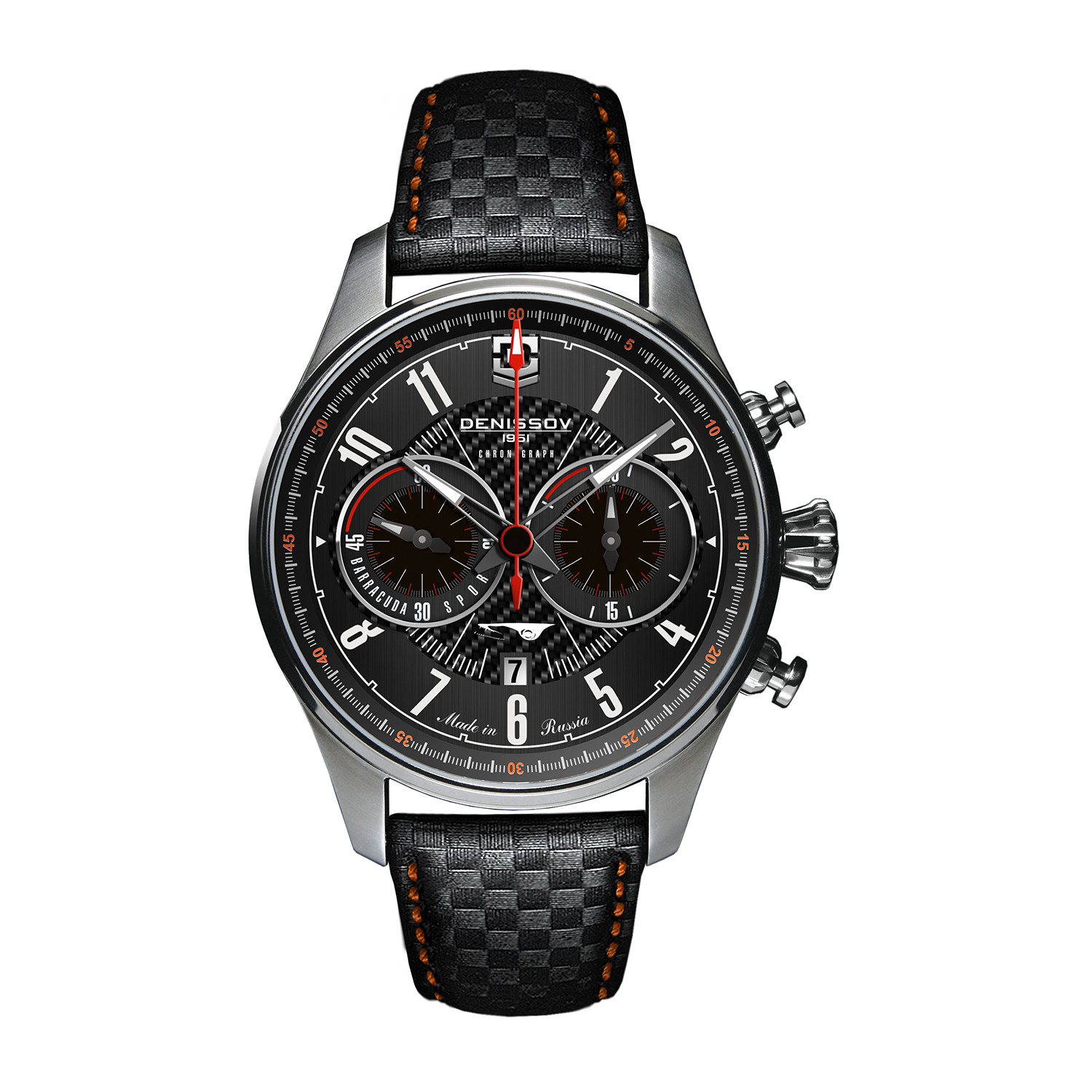 Barracuda Mechanical Chronograph // 3133.1026.O.B26 - Denissov Watch ...