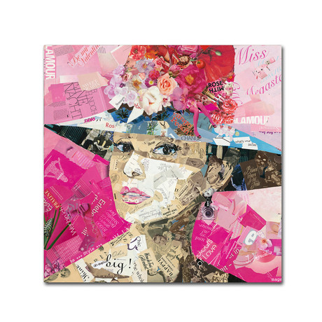 Girl Next Door (14" x 14")