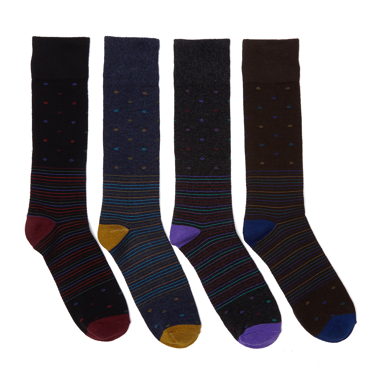 Ikat The Normal Socks // Pack of 4 - Stacy Adams - Touch of Modern