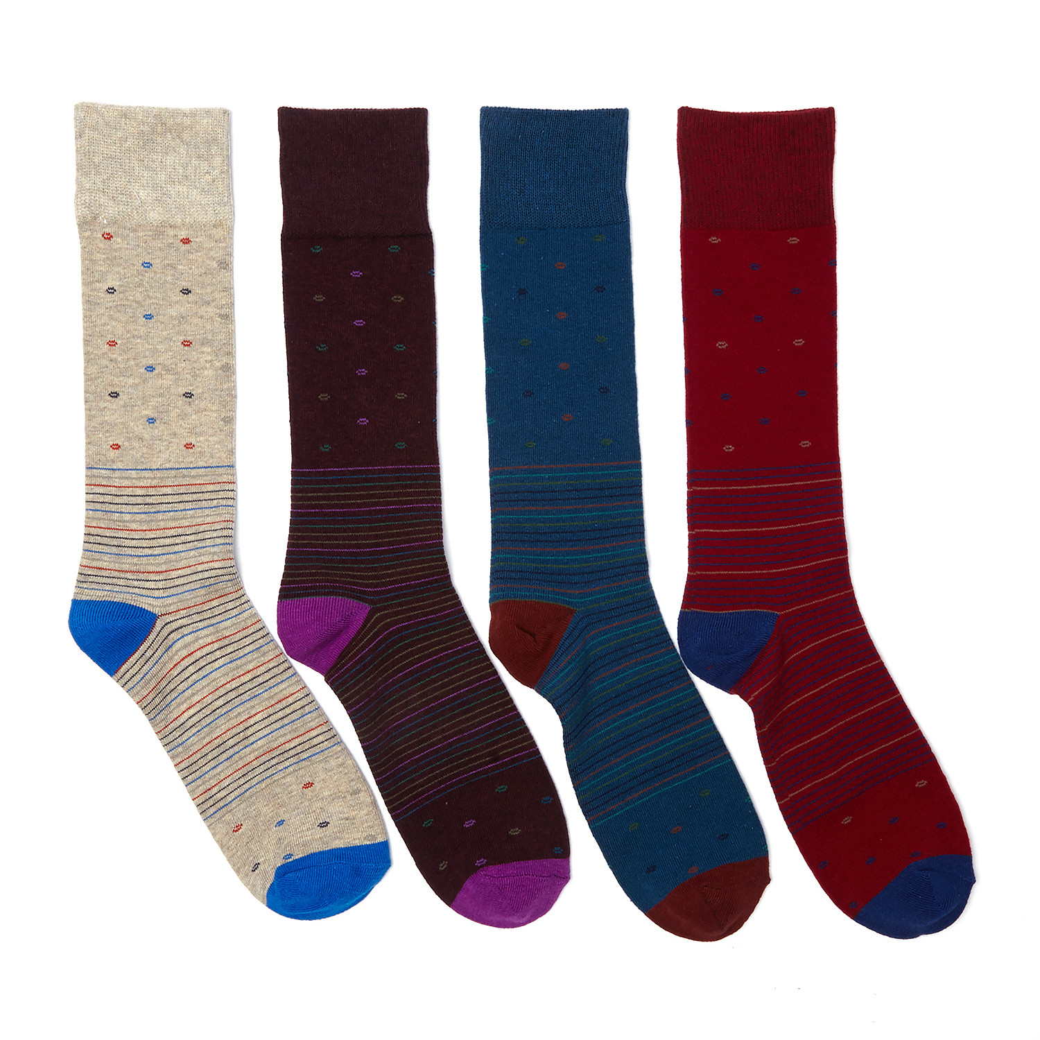 Generation Reset Socks // Pack of 4 - Stacy Adams - Touch of Modern