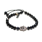 Kd0215 evans black beads small