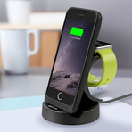 EnergySkin iPhone 6 Wireless Charging Dock + Battery Case