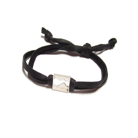 Torn Cube Bracelet (Black)