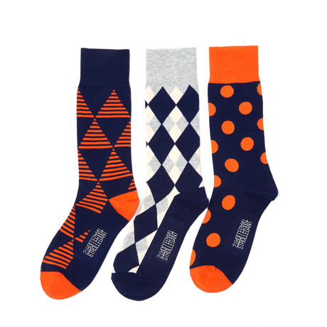 Top Floor Aristocrat Socks // Pack of 3