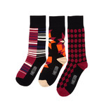 Radical Divergence Socks // Pack of 3