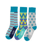 Freestyle Coastline Socks // Pack of 3
