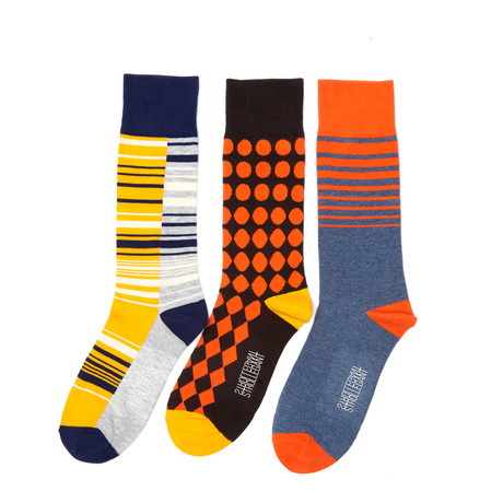Executive Divergence Socks // Pack of 3