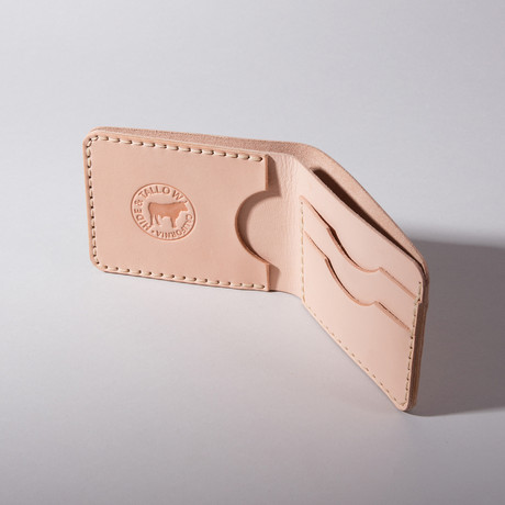Billfold Wallet // Natural Tooling Leather