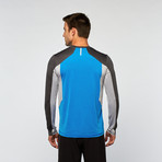 Resistance Long-Sleeve Shirt // Blue Energy (L)