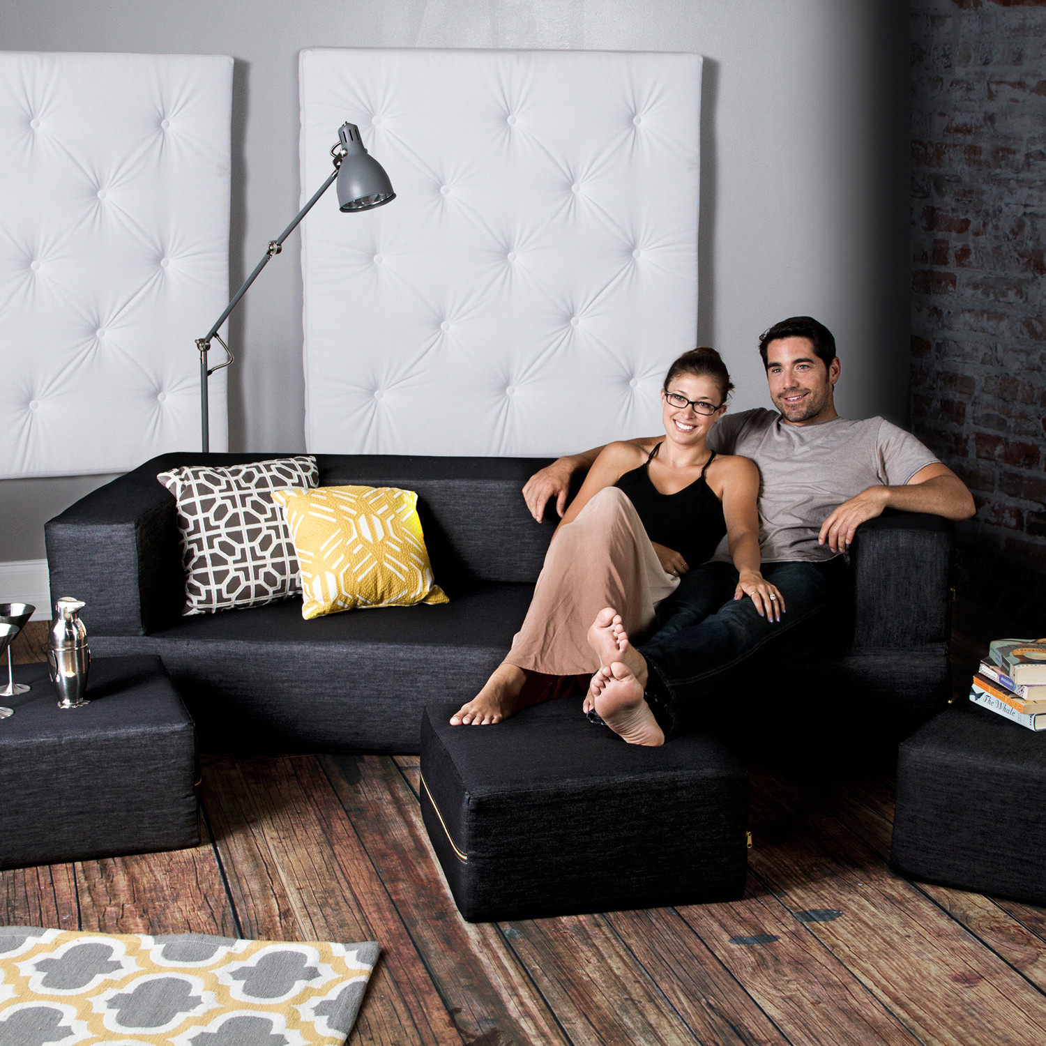 Black Sleeper Sofa Full Size Sofas U0026 Sectionals Rectangle