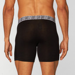 Geometric Boxer // Black (M)