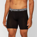 Paisley Boxer // Black (XL)