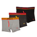 Basic Boxer Briefs // Neutral + Orange // Pack of 3 (S)