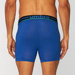 Basic Boxer Briefs // Blue + Black // Pack of 3 (XL)