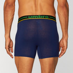 Umbro // Basic Boxer Briefs // Green + Navy // Pack of 3 (S)